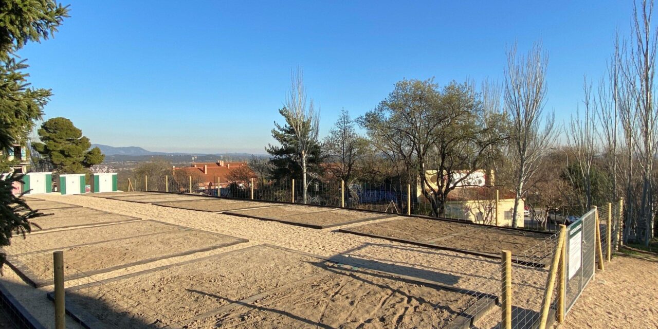 Nuevos huertos sociales en San Lorenzo de El Escorial