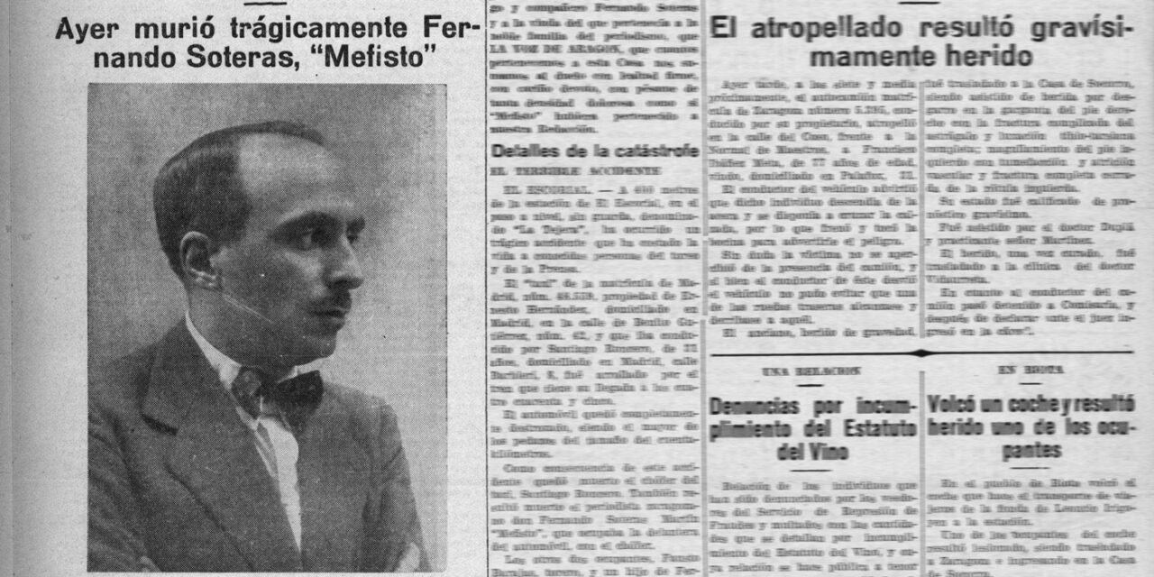 Fernando Soteras “Mefisto” y su trágico final en El Escorial