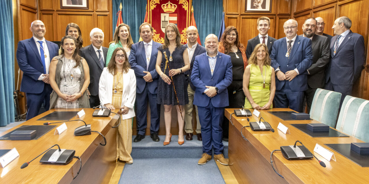 Carlota López Esteban, al frente de la corporación local de San Lorenzo de El Escorial para el periodo 2023-2027