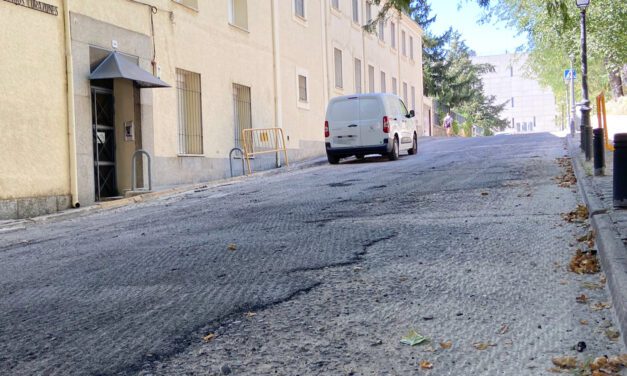 Comienzan las fases 3 y 4 del Plan Municipal de Asfaltado en San Lorenzo de El Escorial