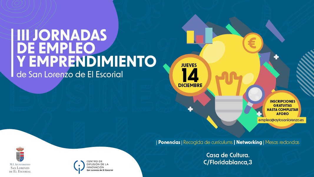 III Jornadas de Empleo y Emprendimiento de San Lorenzo de El Escorial